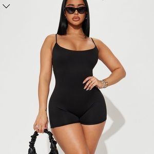 Vicky Double Lined Romper - Fashion Nova